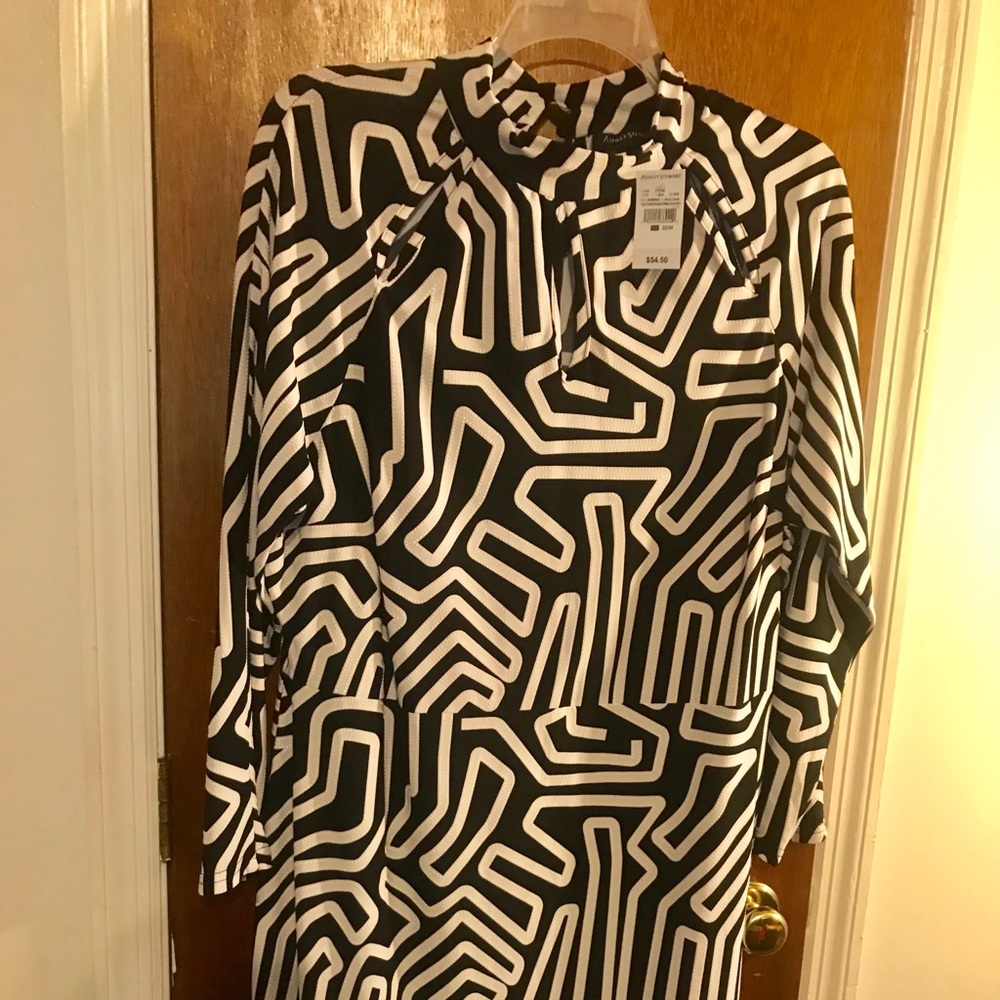 Black & white dress
